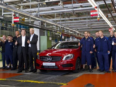 Ξεκίνησε η παραγωγή της Mercedes A Class